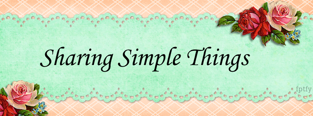     Sharing Simple Things          