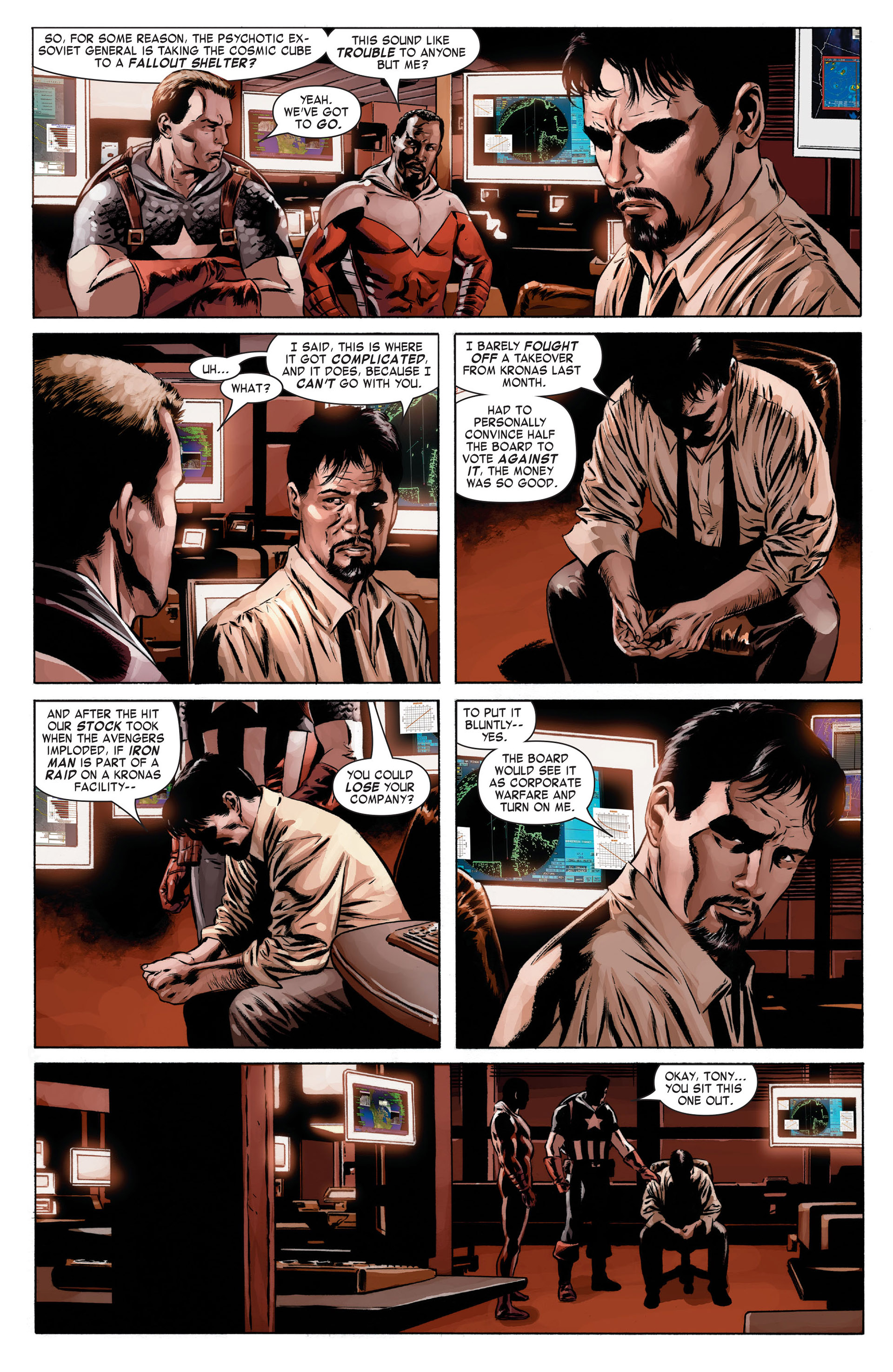 Read online Captain America (2005) comic -  Issue #13 - 18
