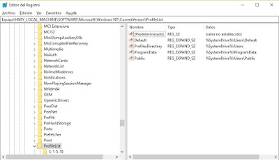 Error en el servicio de perfil de usuario en Windows