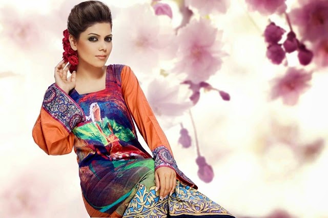 Rang Mela Summer Dress Collection For Party Wear By Hadiqa Kiani From 2014