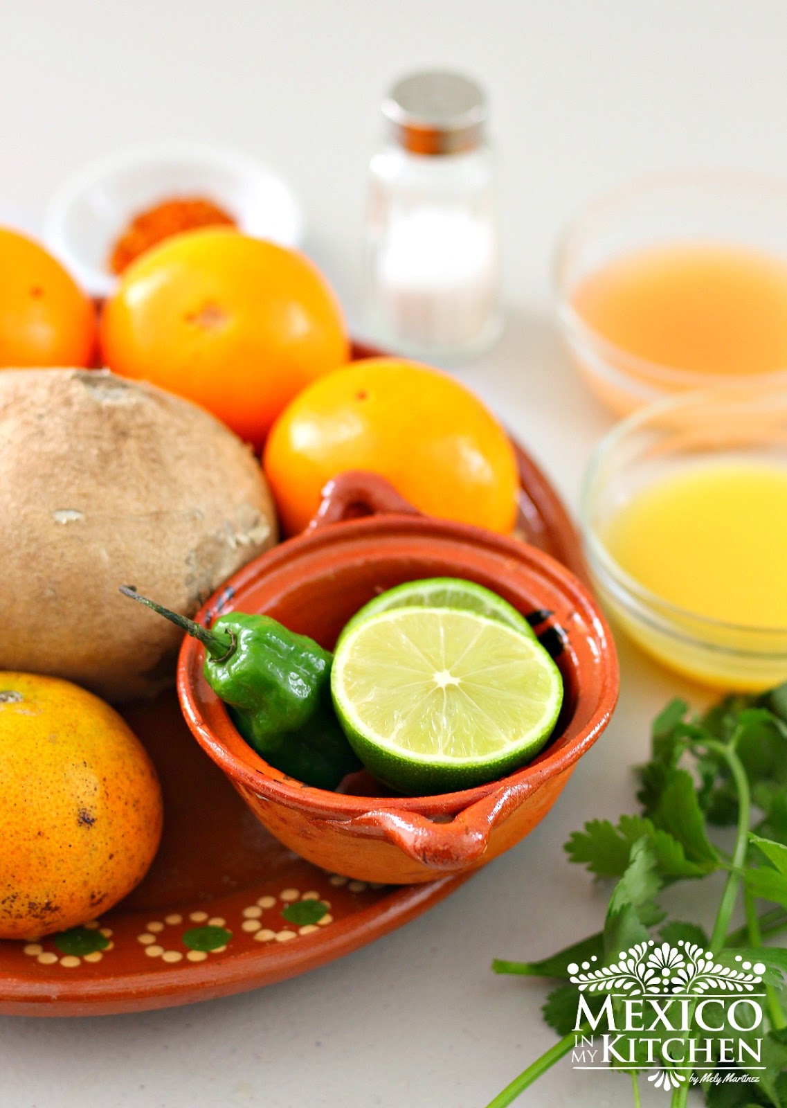 Mexico in My Kitchen Xec, a Jicama and Citrus Salad from Yucatan