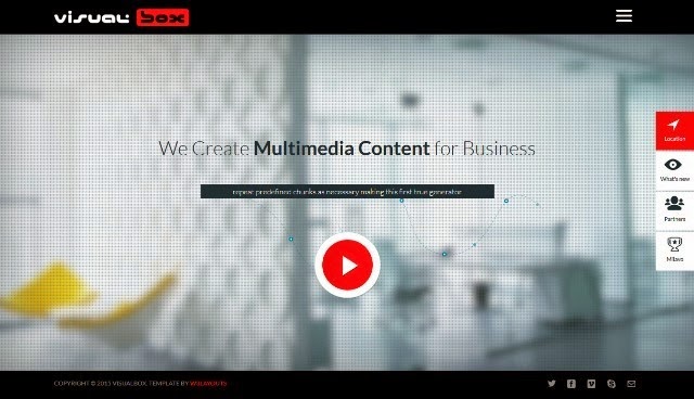 Visual Box V2 - Responsive Business HTML5 Template