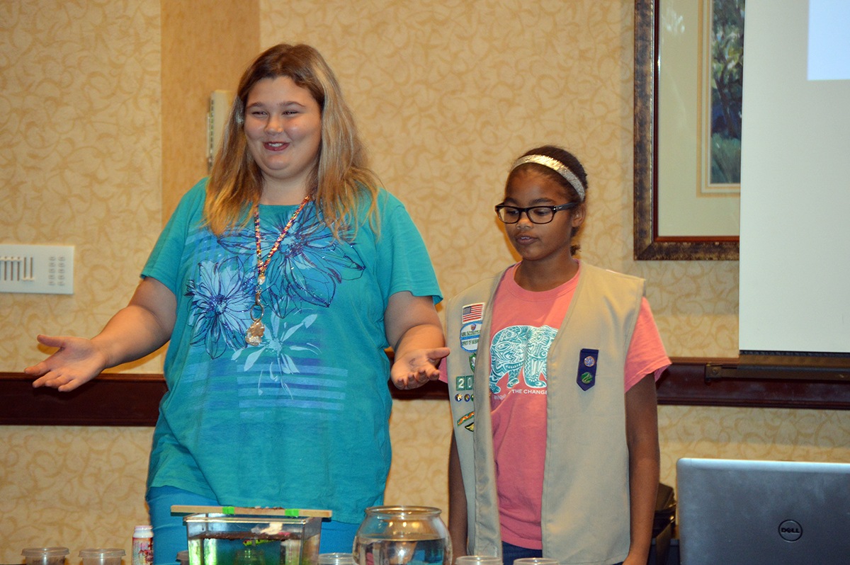 Girl Scouts Let's Keep it Clean! It’s WaterWise Wednesday with