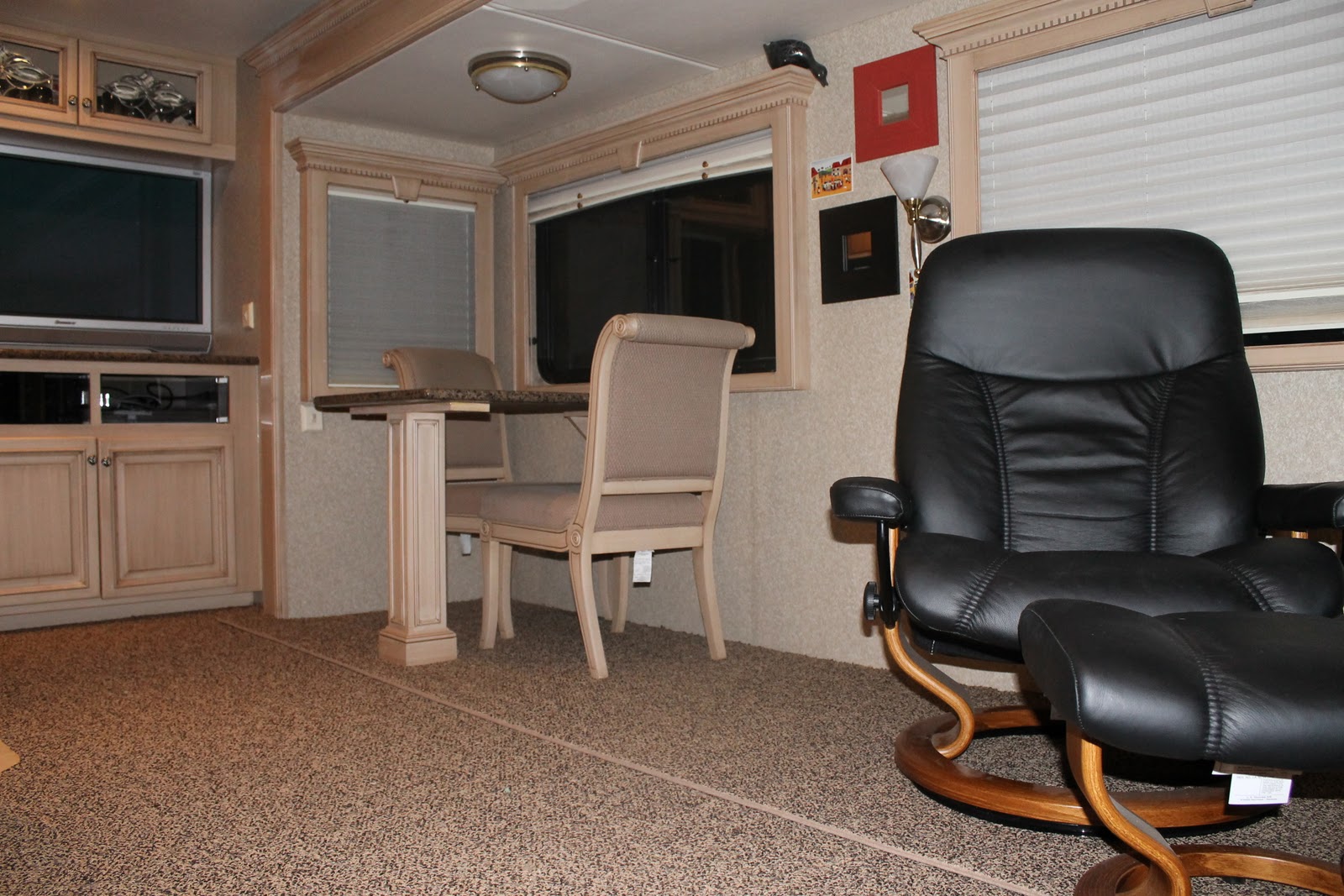 RV & Trailer Upgrades Winter 2011 New Carpet in a Class C