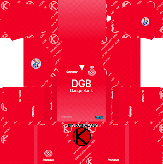 Daegu FC 2019 ACL Kit - Dream League Soccer Kits