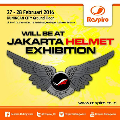 Respiro di Jakarta Helmet Exhibition 2