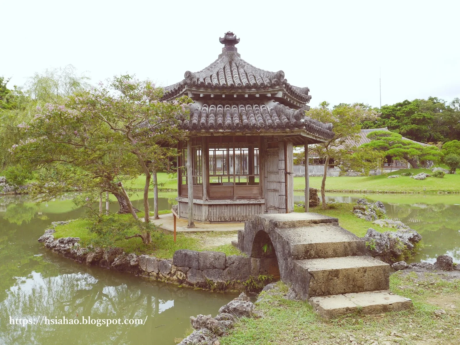 沖繩-那霸-景點-識名園-六角堂-自由行-旅遊-Okinawa-Naha-shikinaen
