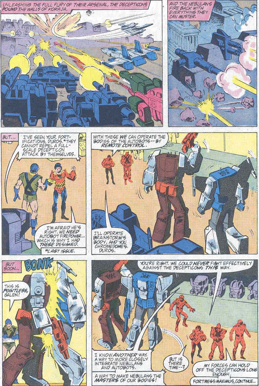 The Transformers: Headmasters issue 2 - Page 15