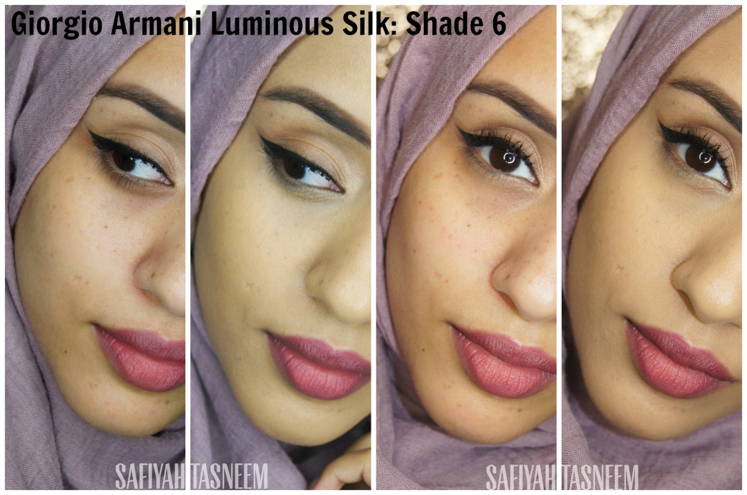 armani silk luminous foundation shades