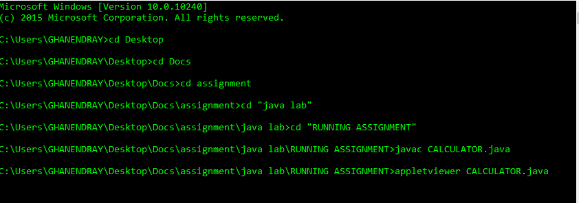 How to Run Java Applet Program in CMD Using Appletviewer