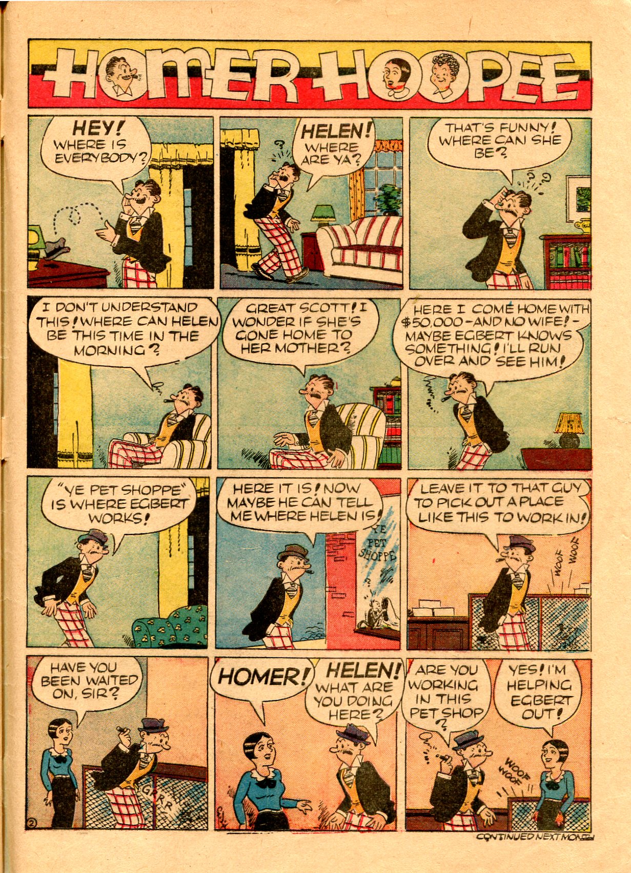 Read online Famous Funnies comic -  Issue #67 - 62