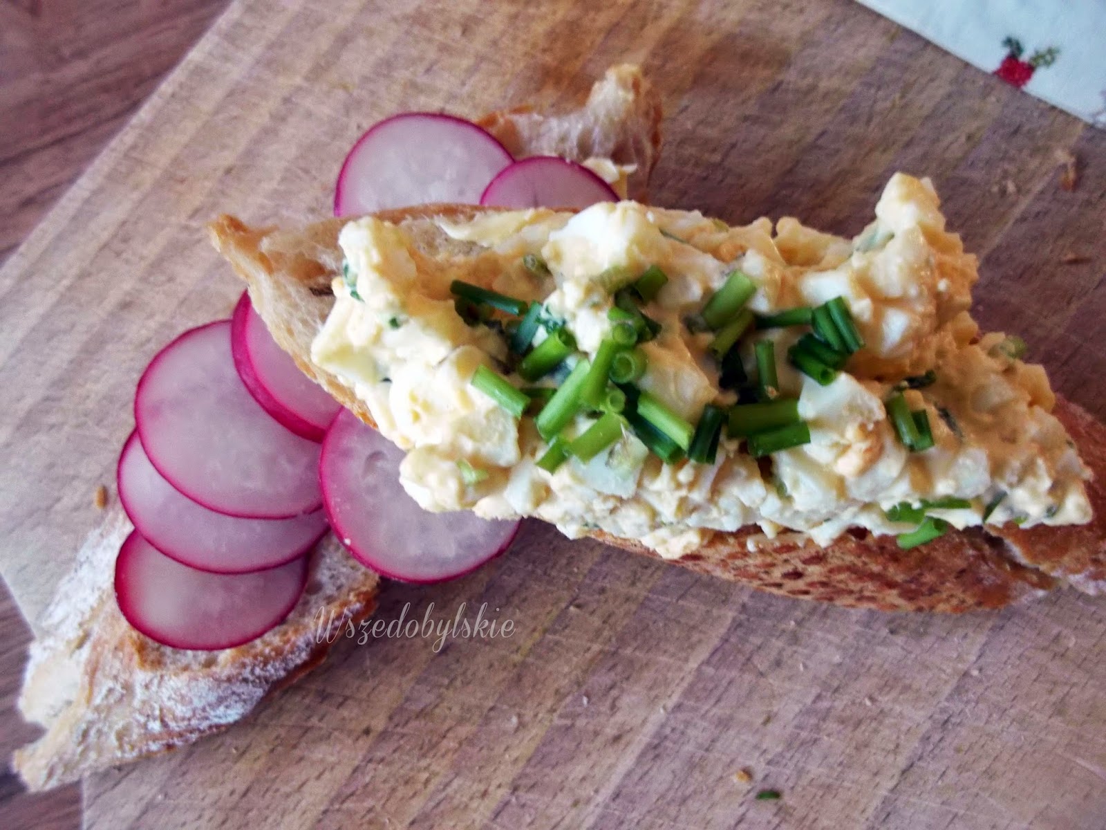 Wszędobylskie Pasta jajeczna szybka i tania propozycja kanapkowa.