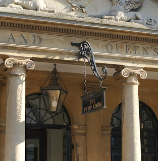 The entrance to the Pump Room, Bath