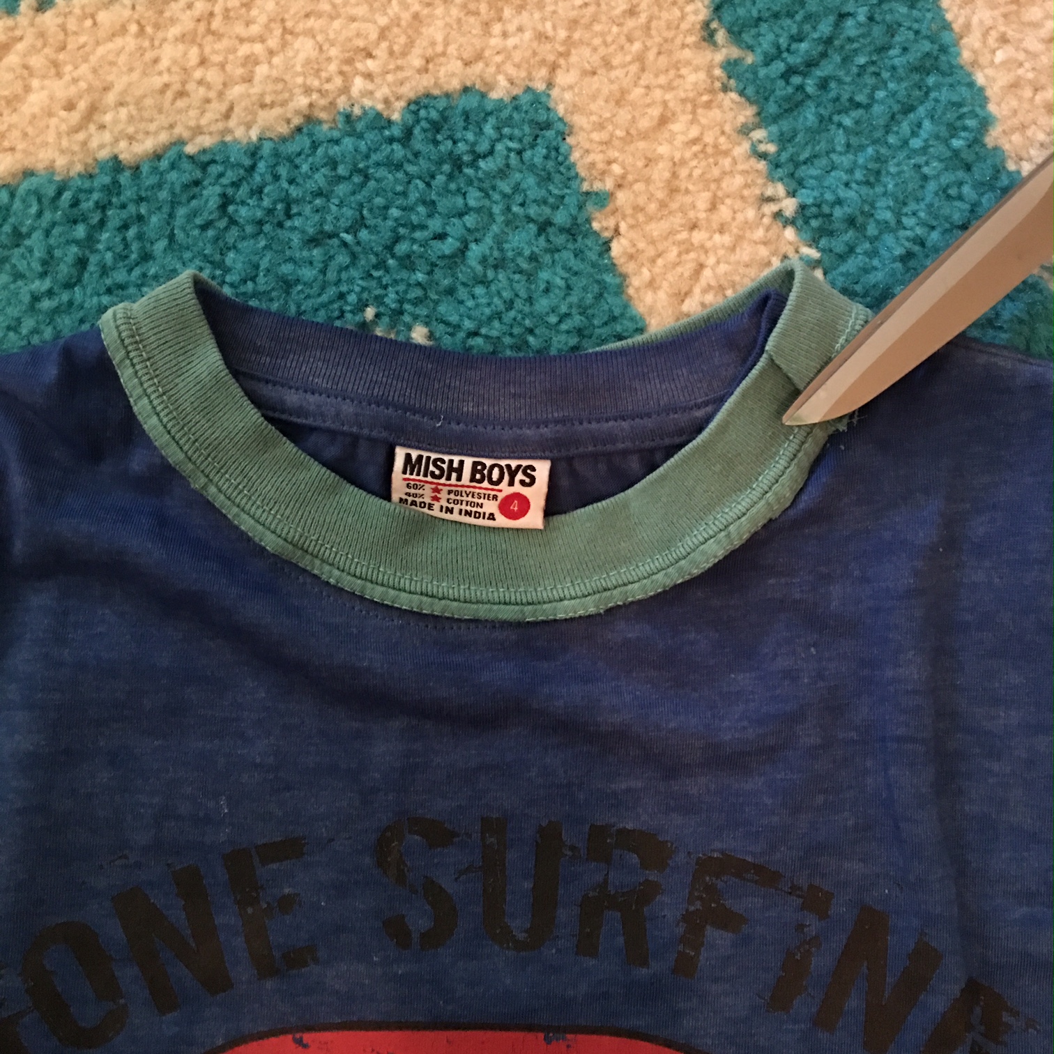 Marla, Plain and Small: 3XL T-Shirt Turned Into Toddler Tunic