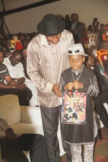 7 Photos: Kid wonder Ozzy Bosco meets President Jonathan