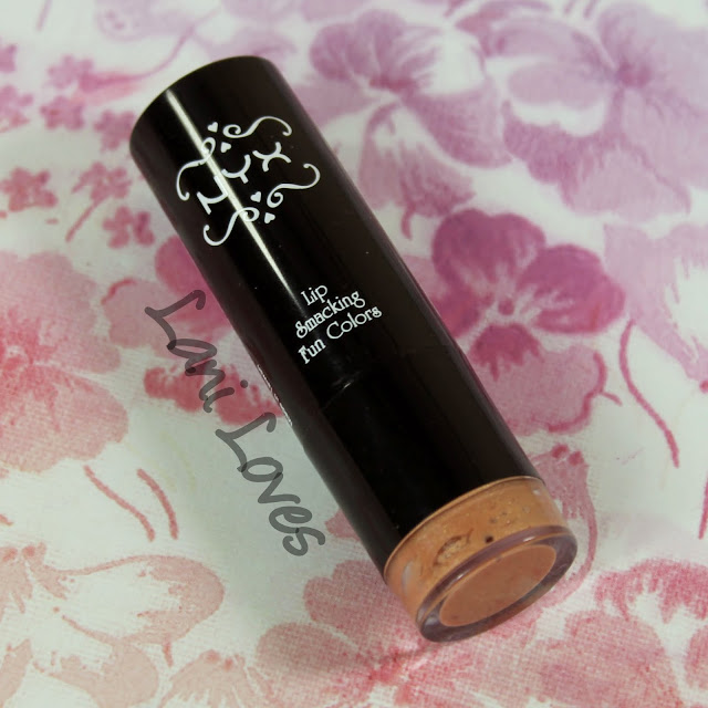 NYX Round Lipstick - Iris Swatches & Review