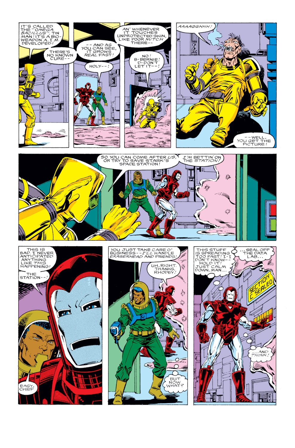 Read online Iron Man (1968) comic -  Issue #215 - 16