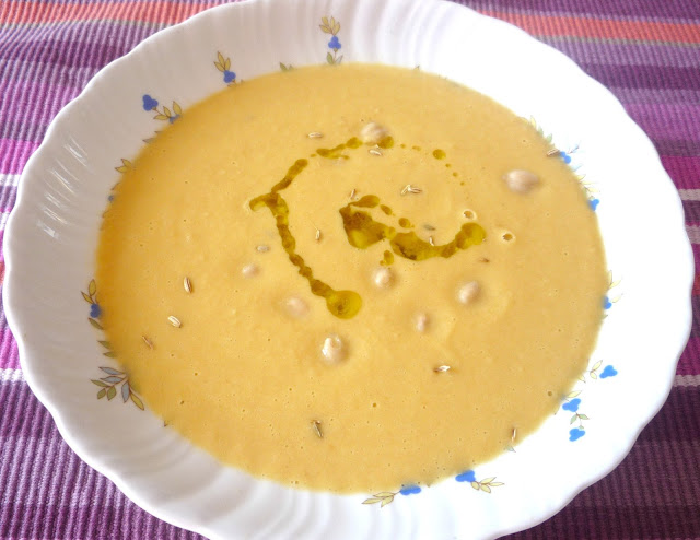 zuppa di ceci e finocchio