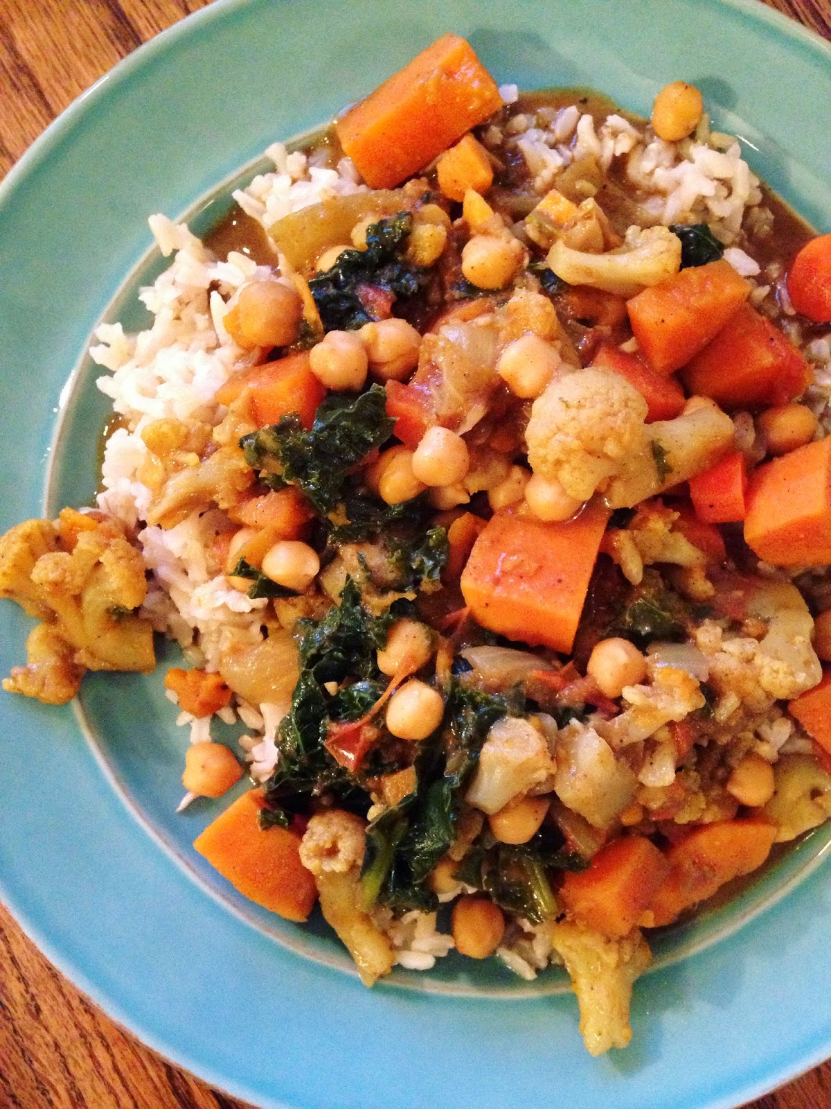 the joy on her face: Simple Indian Curry