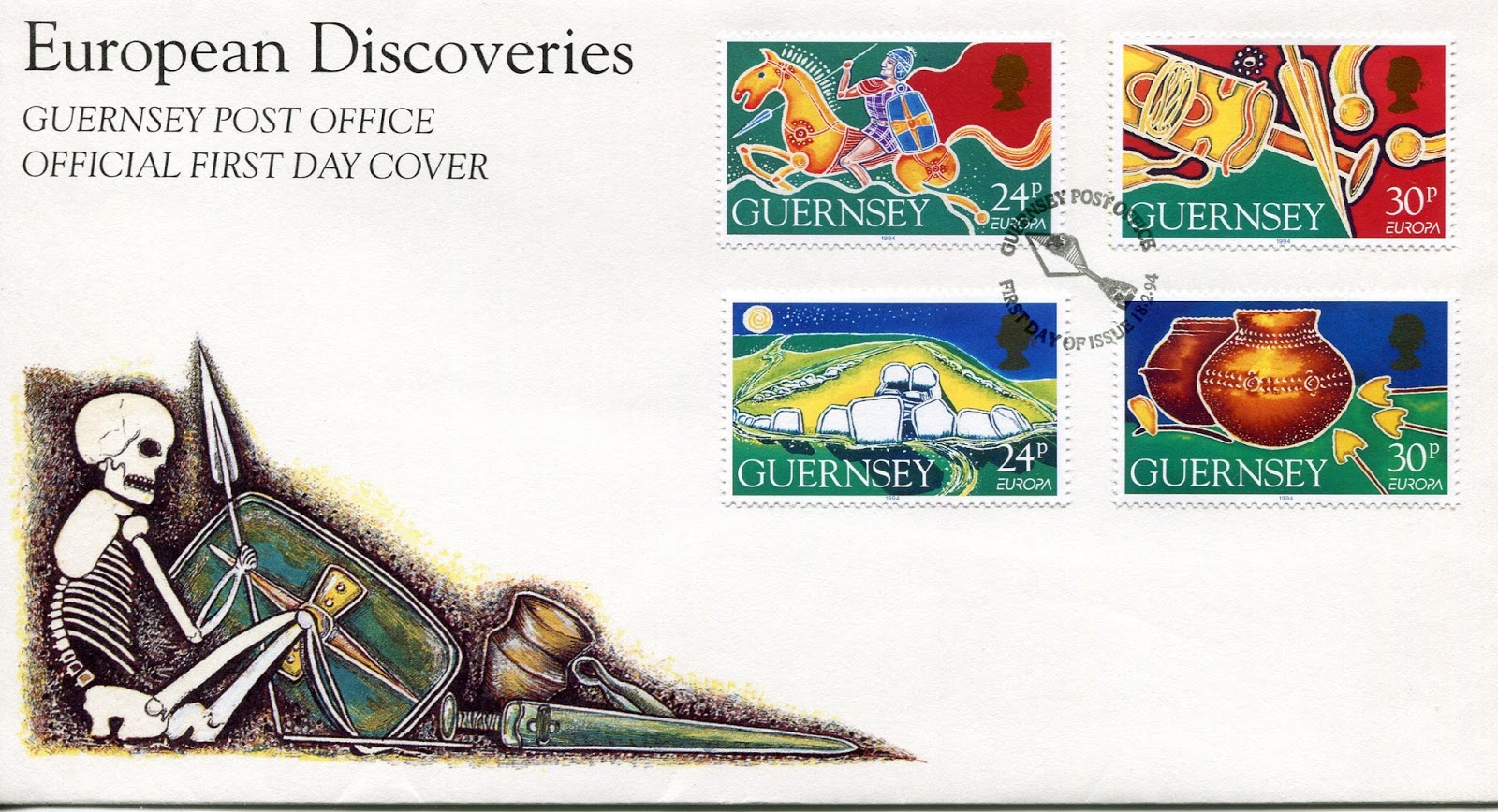 The Postal Picture Colours from Guernsey