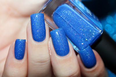Swatch of the nail polish "Forget Me Not" from Picture Polish