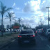 Congestionamento na rodovia BR-101 sul altura das obras do bairro Neópolis sentido Parnamirim