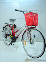 3 City Bike EVERGREEN PISA 6 Speed 26 Inci