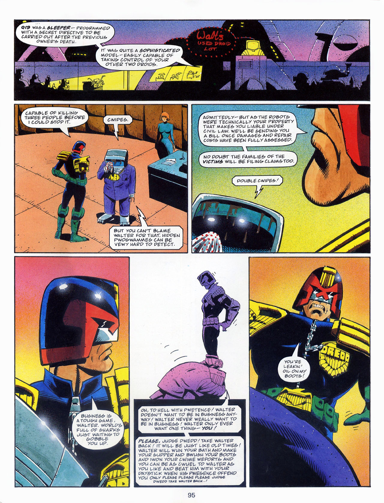Read online Judge Dredd: The Complete Case Files comic -  Issue # TPB 16 (Part 2) - 3