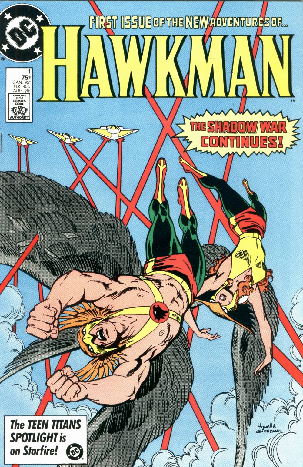 Hawkman (1986) Issue #1 #1 - English 1