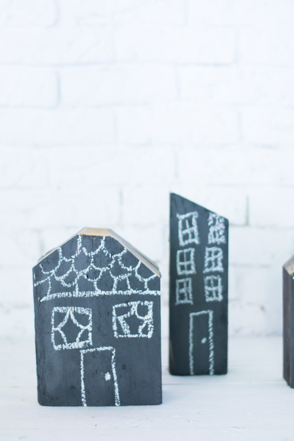 Ciudad casitas de madera diy Ciudad casitas de madera diy