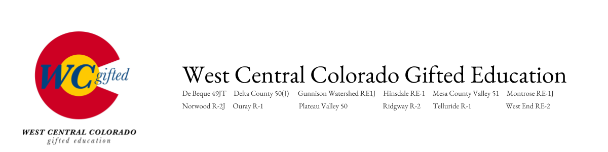 West Central Colorado Gifted Education