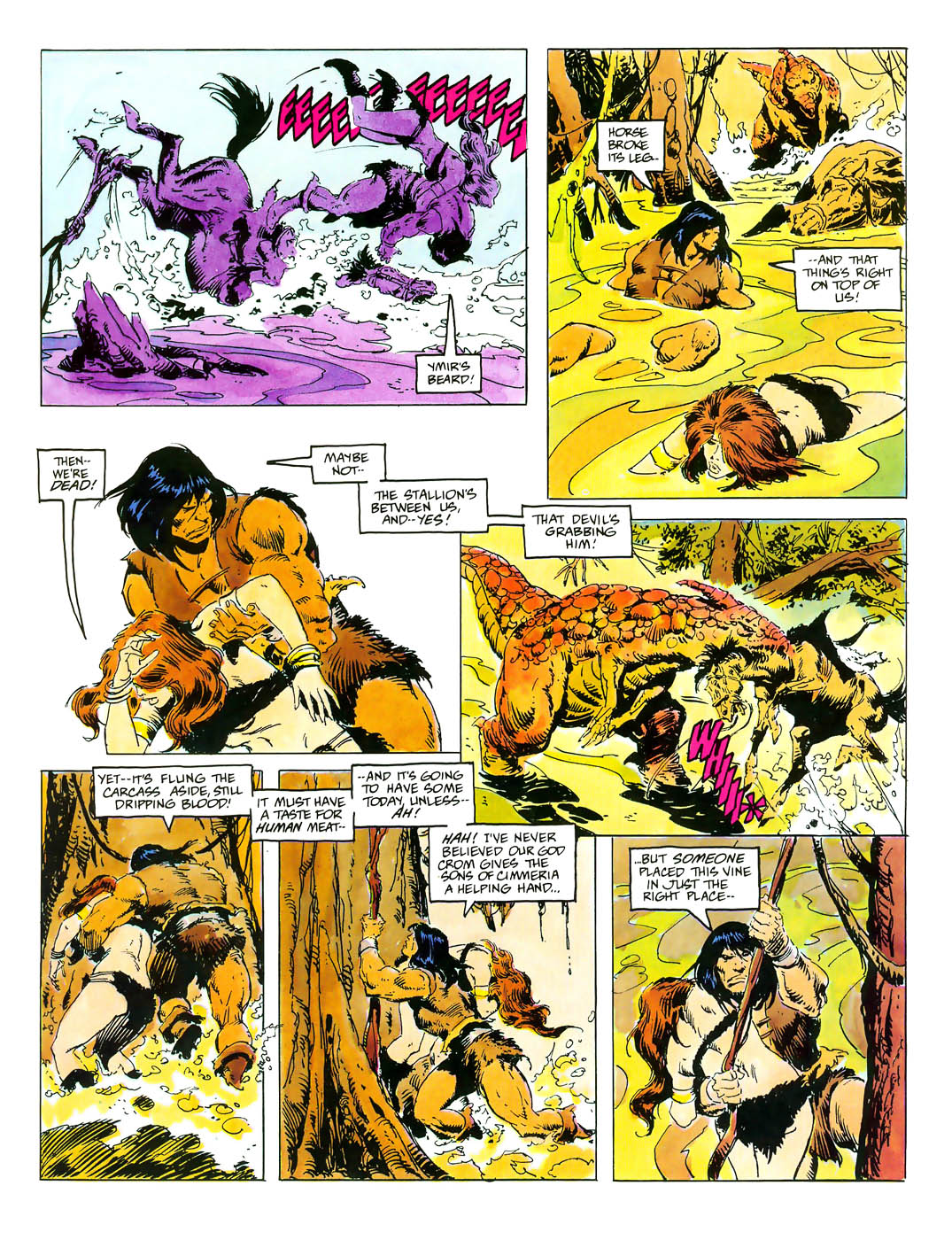 Read online Marvel Graphic Novel comic -  Issue #69 - Conan - The Rogue - 40