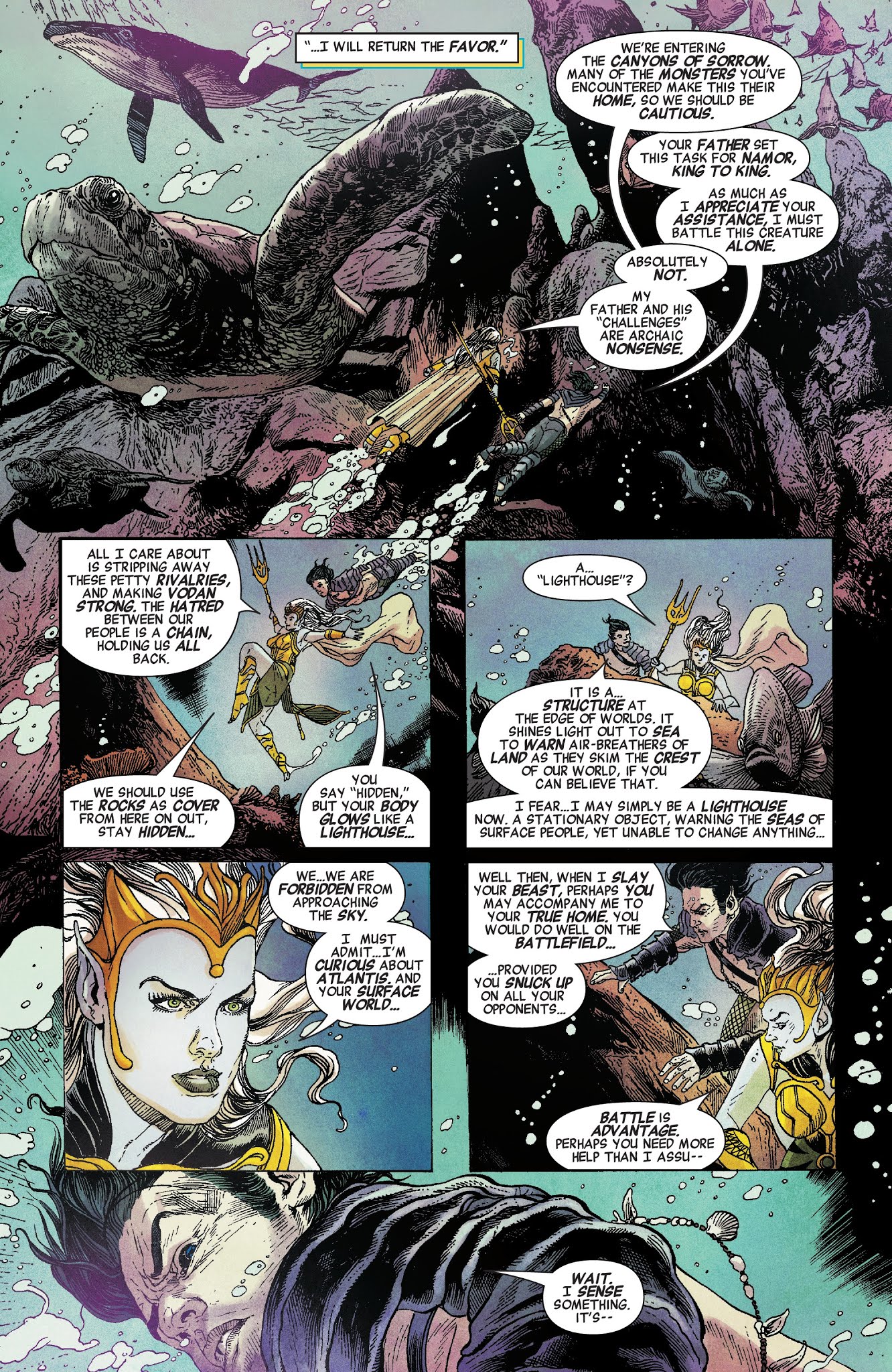 Read online Namor: The Best Defense comic -  Issue # Full - 18