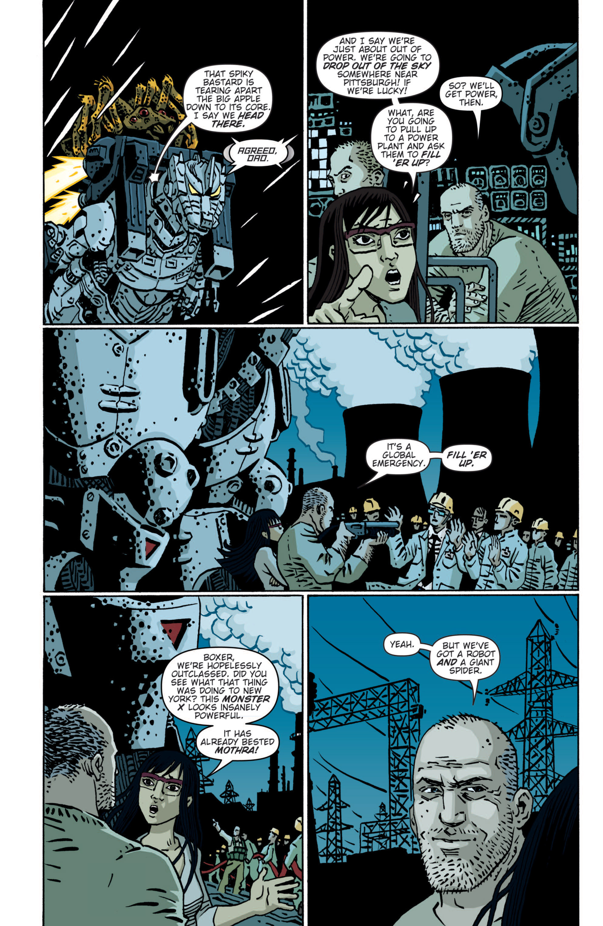 Read online Godzilla (2012) comic -  Issue #11 - 16