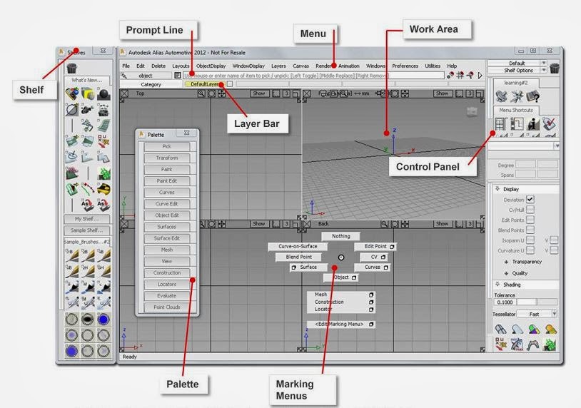 Блог по продуктам Autodesk: Autodesk Alias для новичков. С чего начать ...