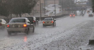 حالة الطقس : منخفض جوي محمل بالأمطار يعبر فلسطين خلال ساعات