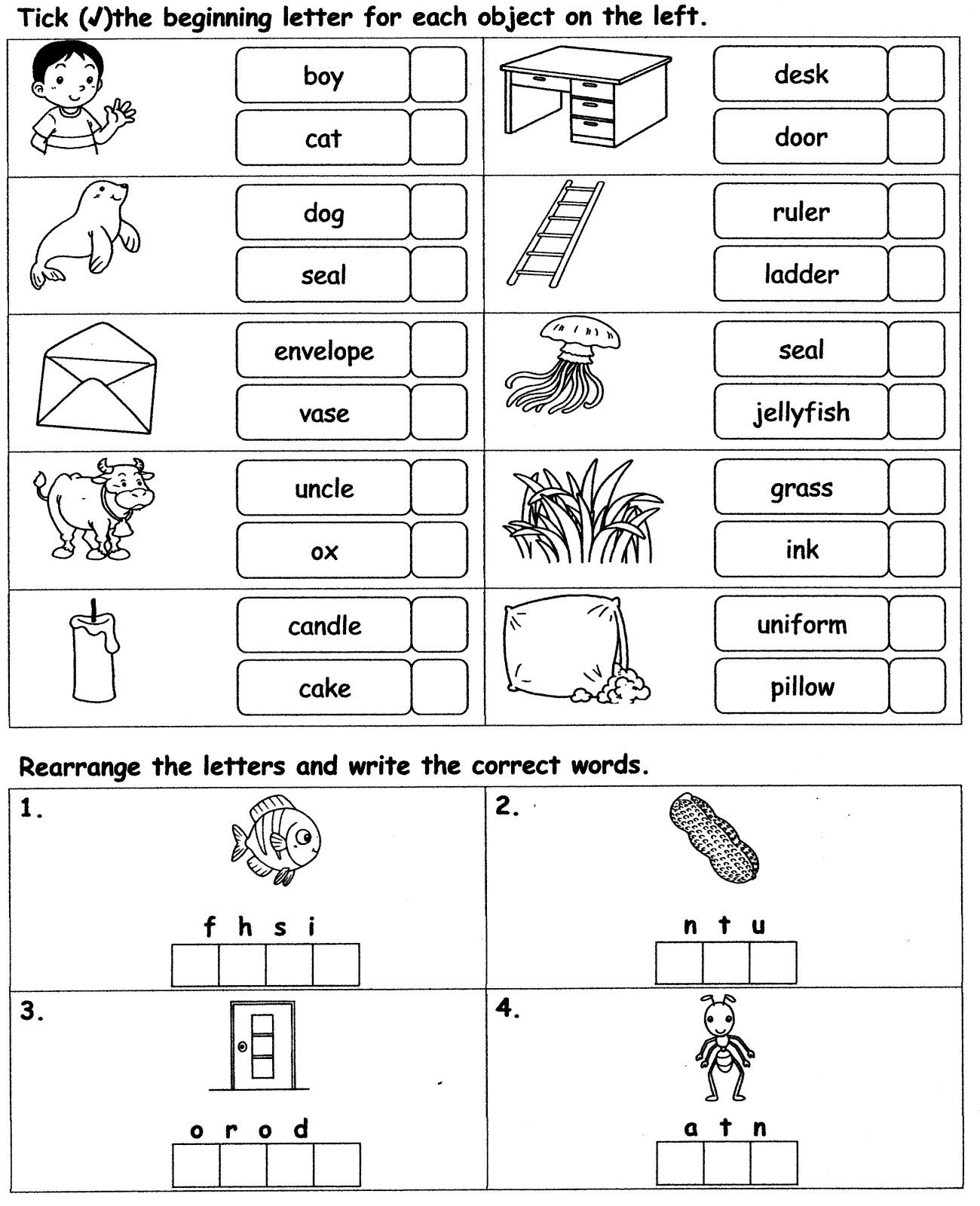 Latihan English Prasekolah Animal Garden Niigata