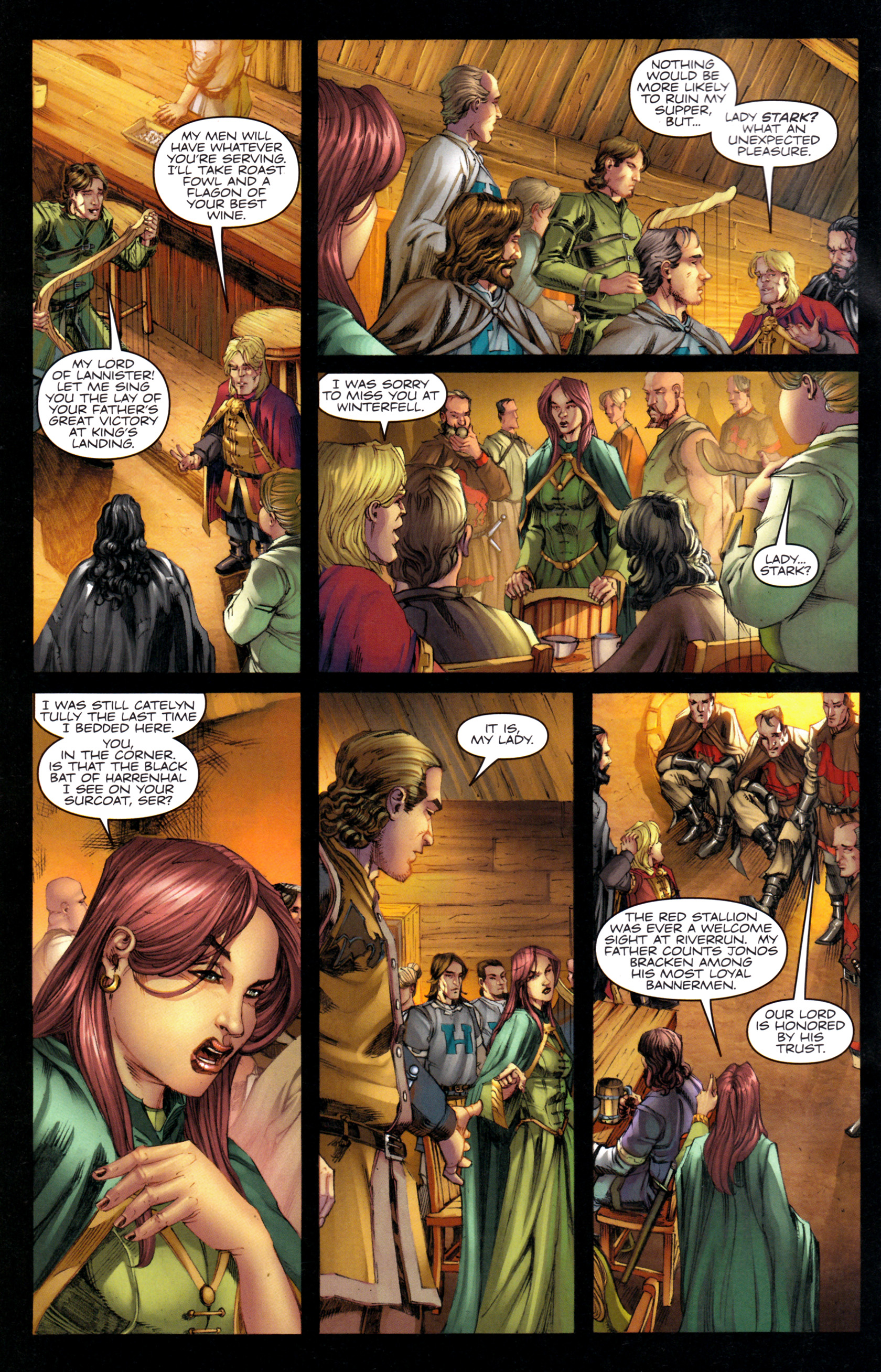 Read online A Game Of Thrones comic -  Issue #9 - 6