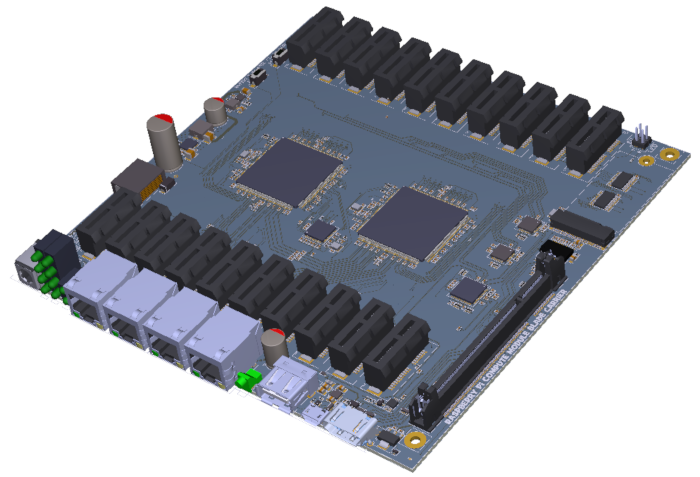 Raspberry Pi Compute Module 3 cluster