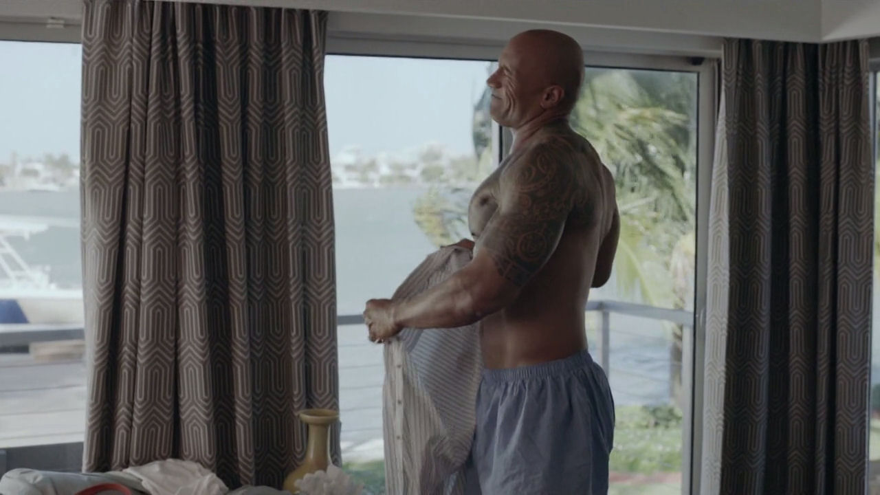 Dwayne Johnson on Ballers (2015) .