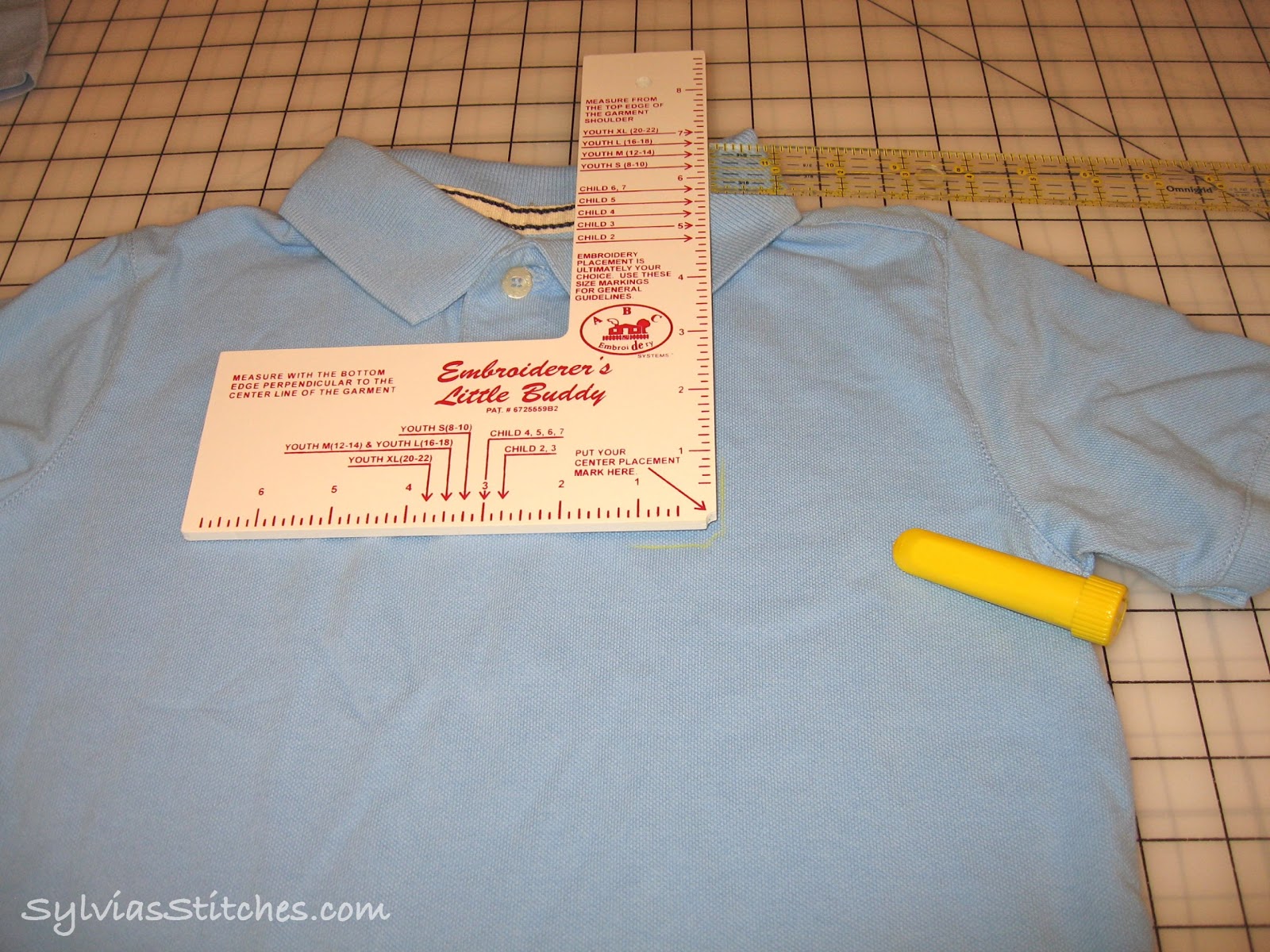 How to embroider on a T-shirt with magic paper or water soluble stabilizer  