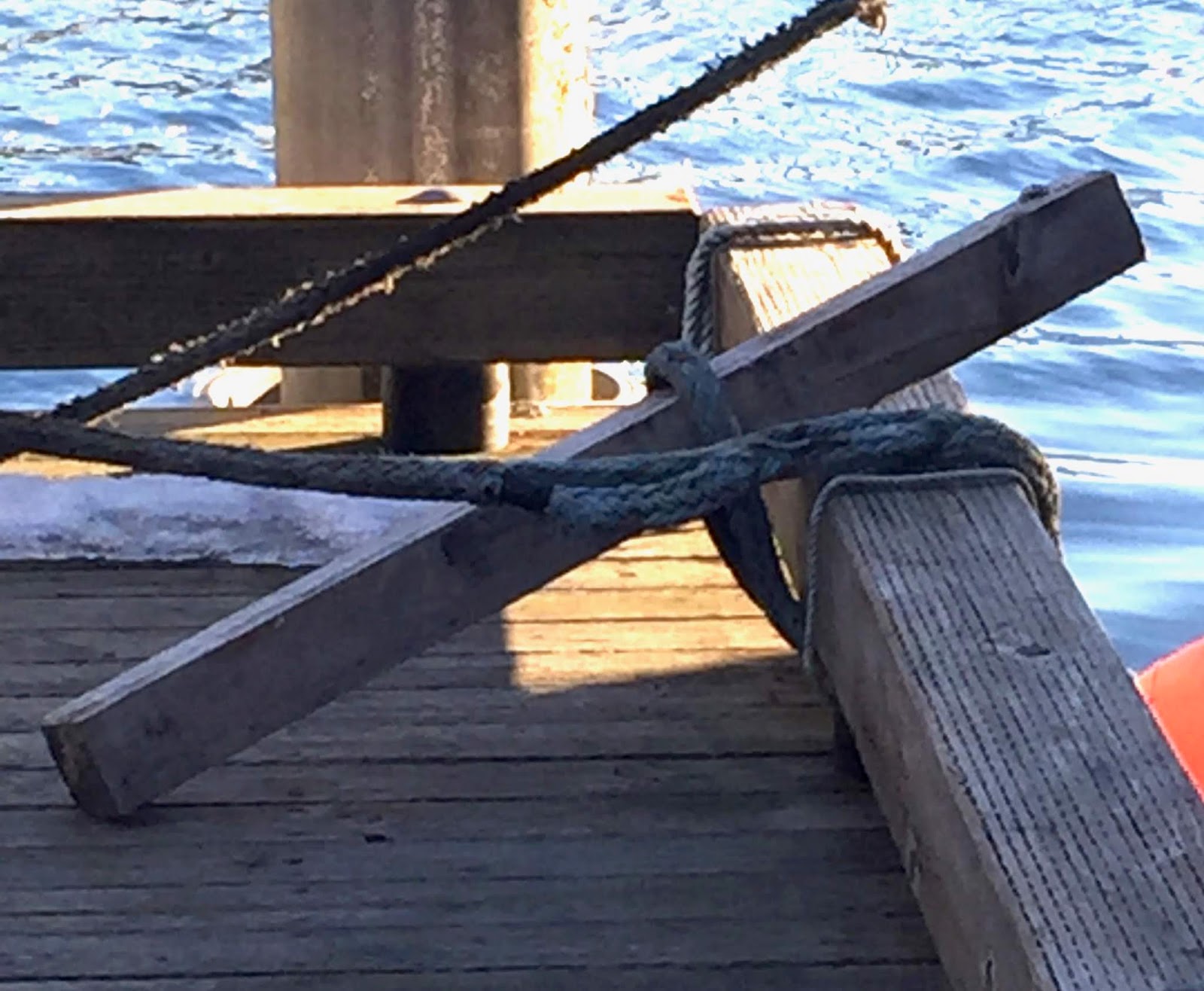 Denali Rose Tidbit Docking with Bull Rails Instead of Cleats