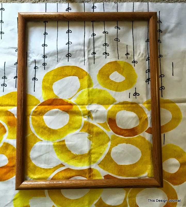 Quick Fix Art Fabric & Frame This Design Journal