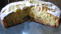 Migdolinis kriaušių pyragas receptas