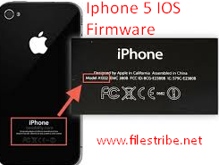 Free Download iPhone 5 IOS Latest V8.1.3 Firmware For Windows