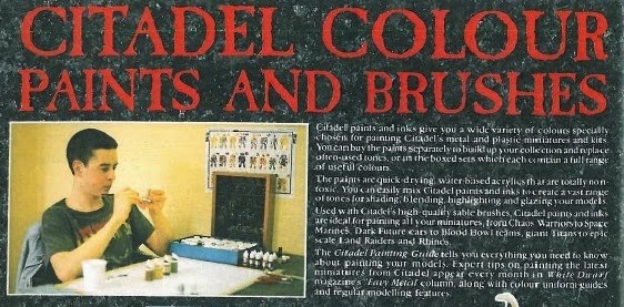 Complete Citadel Brush Set   - Miniatures Collectors Guide