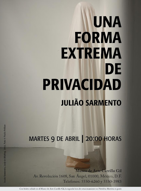 Una forma extrema de privacidad de Julião Sarmento en el Museo de Arte Carrillo Gil
