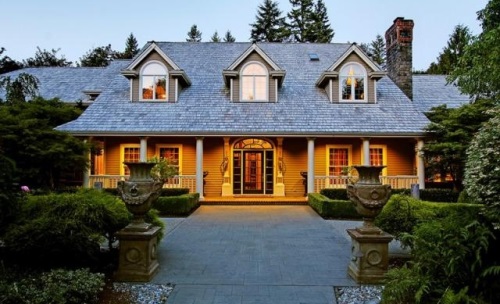 Rumah Bergaya Eropa Sederhana - Rancangan Desain Rumah ...