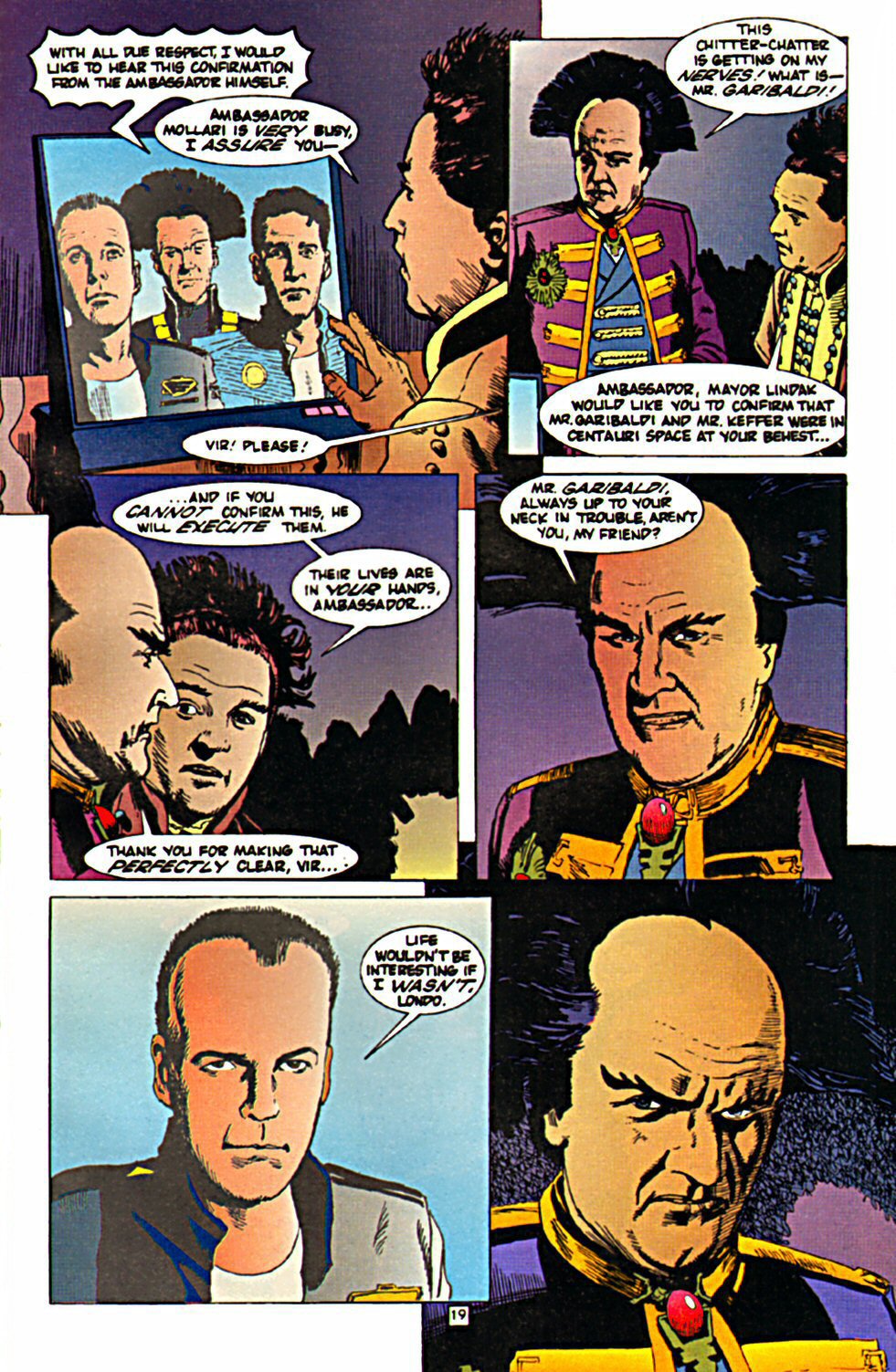 Read online Babylon 5 (1995) comic -  Issue #8 - 20