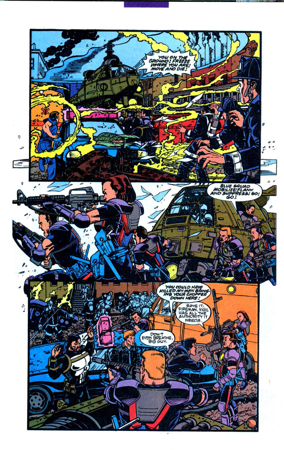 Read online The Punisher (1987) comic -  Issue #83 - Firefight - 17